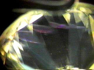 The purple/pink flash The purple/pink flash