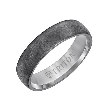 Tantalum Satin Wedding Band