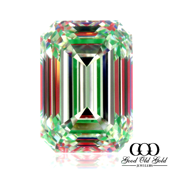 2.11ct D VVS2 Emerald Lab Grown Diamond