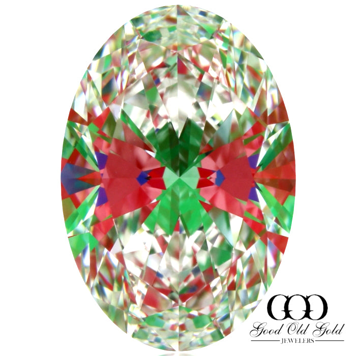 1.03ct D VVS2 Oval Lab Grown Diamond