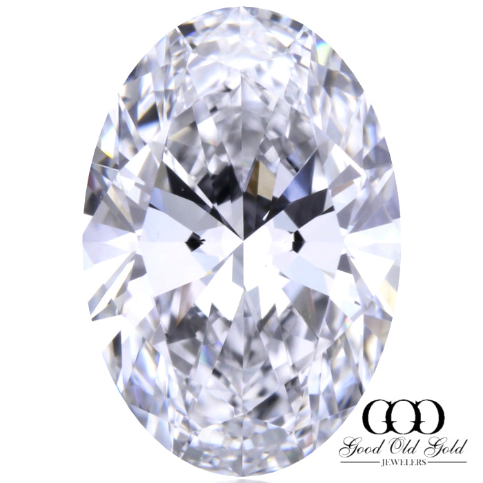 1.03ct D VVS2 Oval Lab Grown Diamond