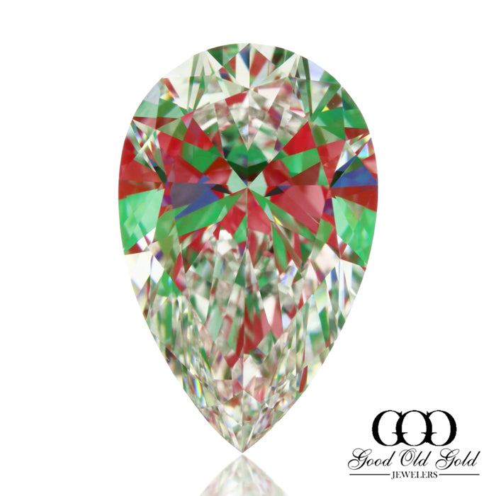 2.68ct D VS1 Pear Lab Grown Diamond
