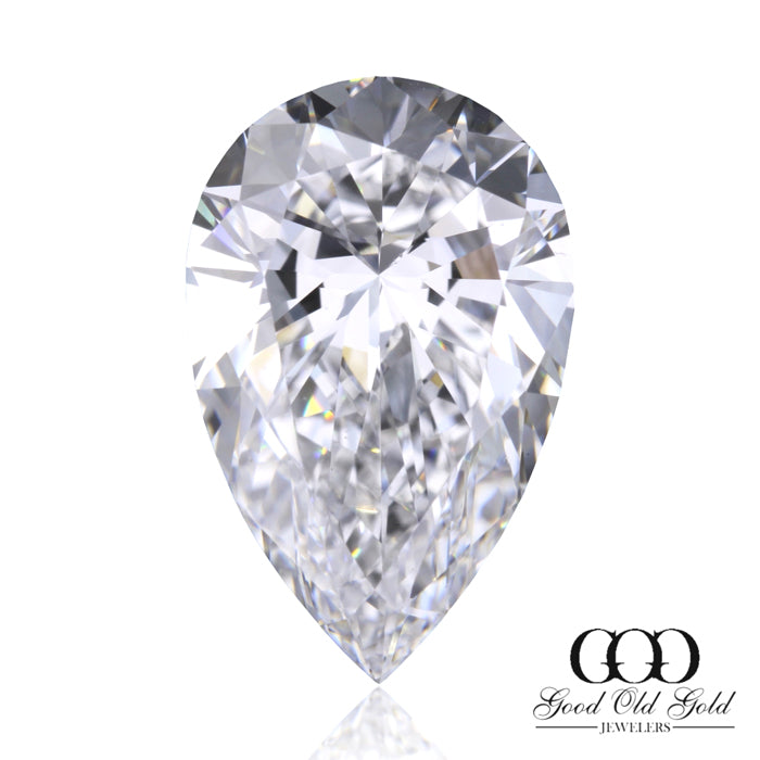 2.50ct E VS1 Pear Lab Grown Diamond