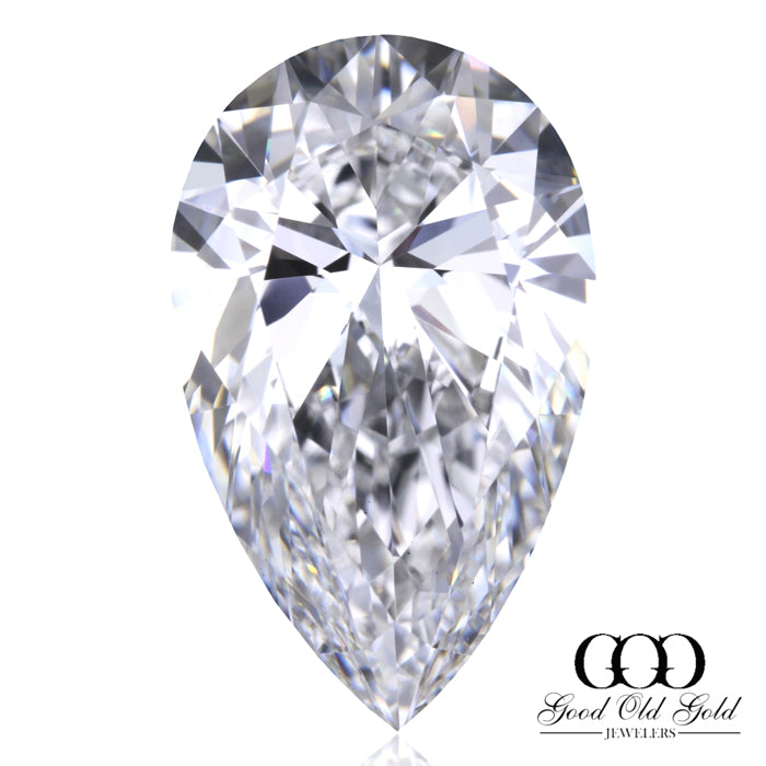3.53ct E VS1 Pear Lab Grown Diamond