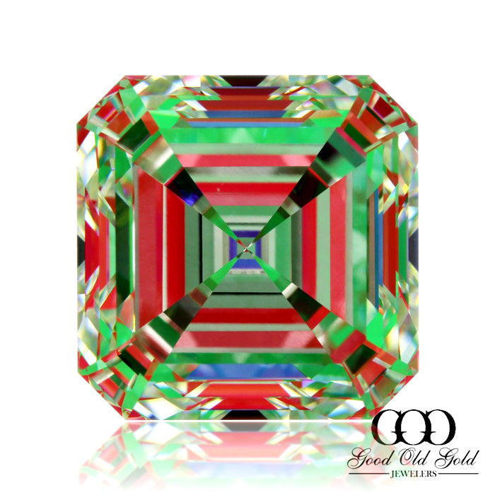 5.09ct E VVS2 Asscher Lab Grown Diamond