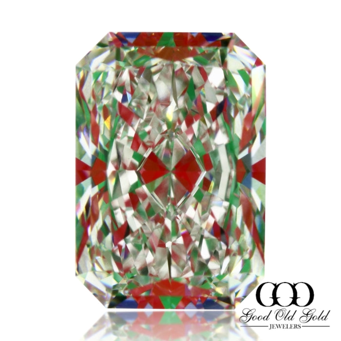 3.08ct D VS1 Radiant Lab Grown Diamond