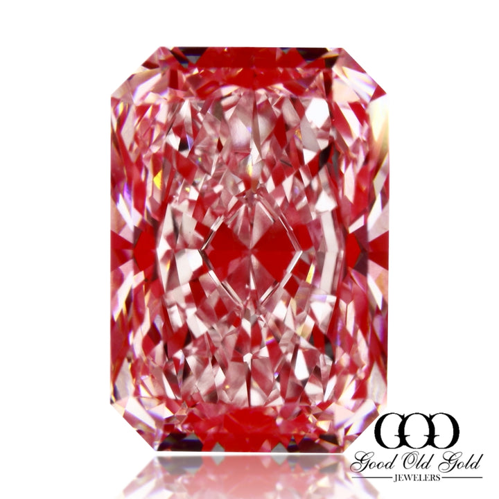 3.08ct D VS1 Radiant Lab Grown Diamond