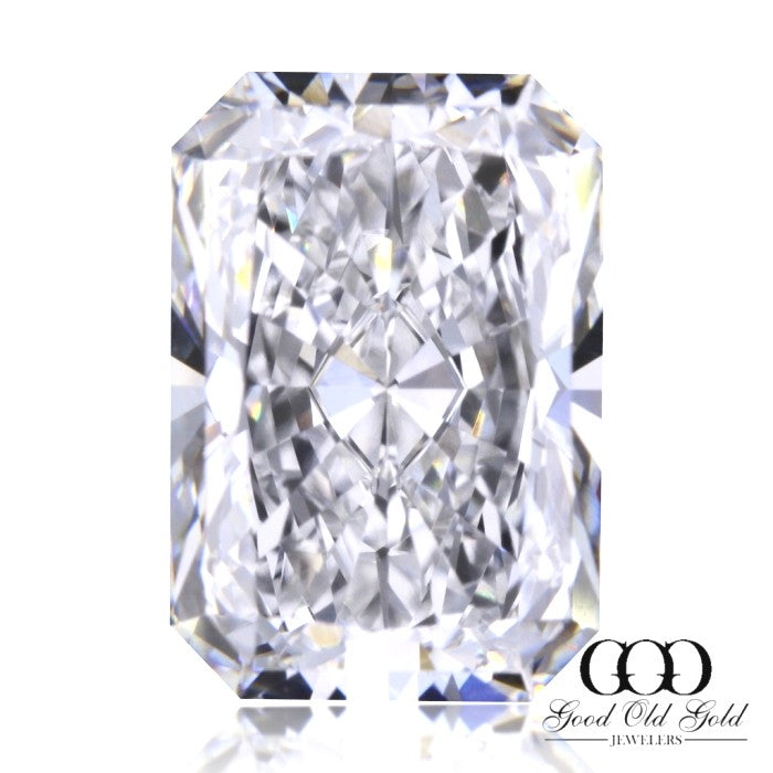 3.08ct D VS1 Radiant Lab Grown Diamond