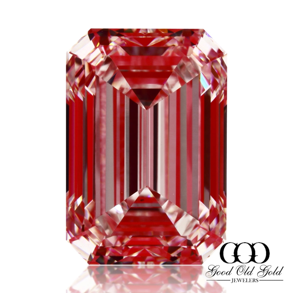 3.05ct E VS1 Emerald Cut Lab Grown Diamond