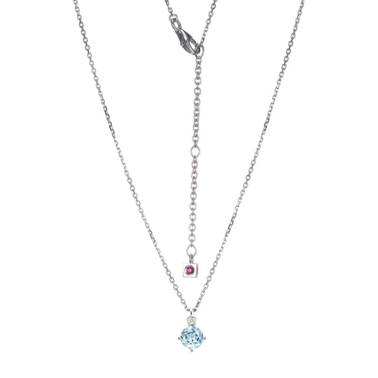 Sterling Silver White Silver Necklace