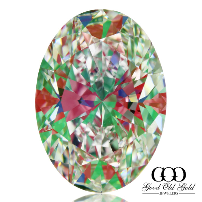 4.03ct D VS1 Oval Lab Grown Diamond