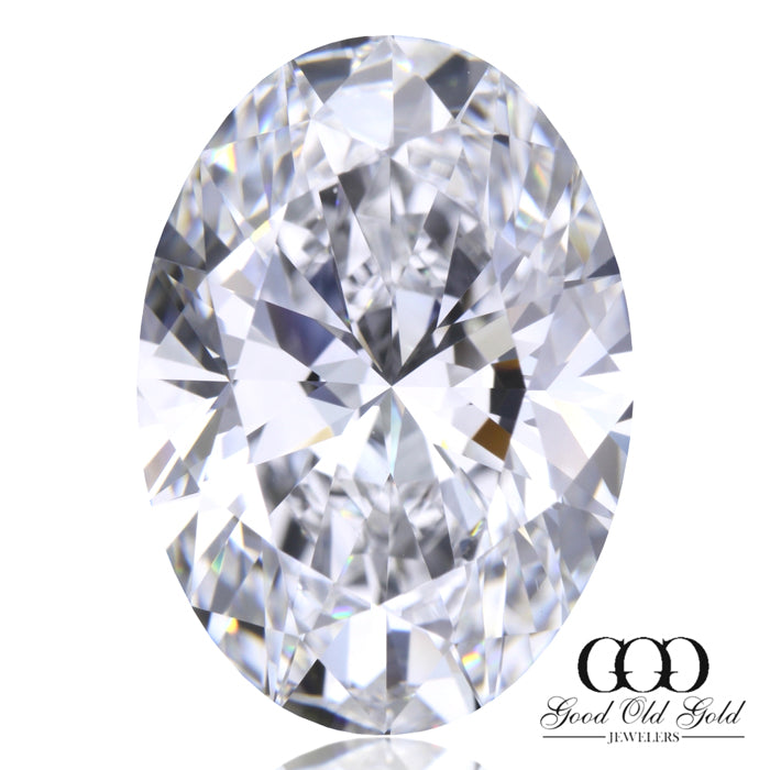 4.03ct D VS1 Oval Lab Grown Diamond