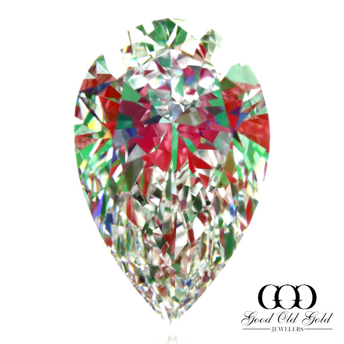 1.83ct D VVS1 Pear Lab Grown Diamond