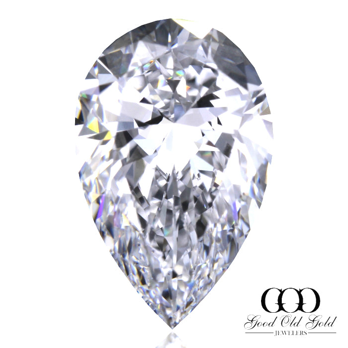 1.83ct D VVS1 Pear Lab Grown Diamond