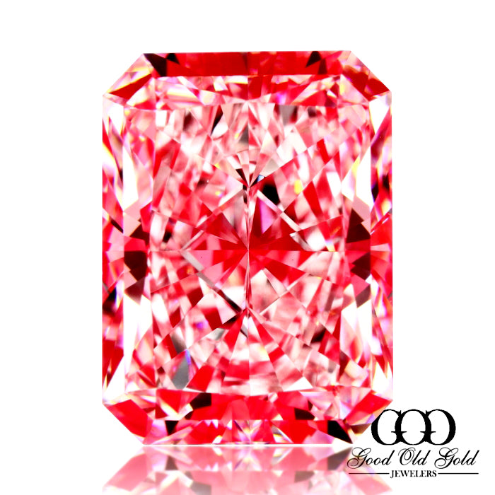4.08ct D VVS2 Radiant Lab Grown Diamond