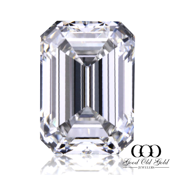 3.06ct E VVS2 Emerald Lab Grown Diamond