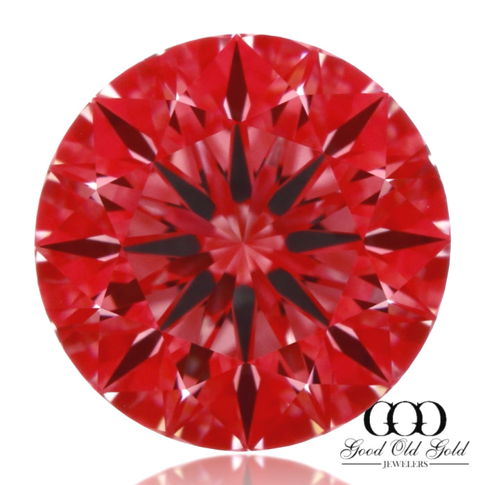 1.03ct D VVS2 Round Modified H&amp;A Lab Grown Diamond