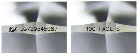 1.00ct D VS1 Round Modified H&amp;A Lab Grown Diamond