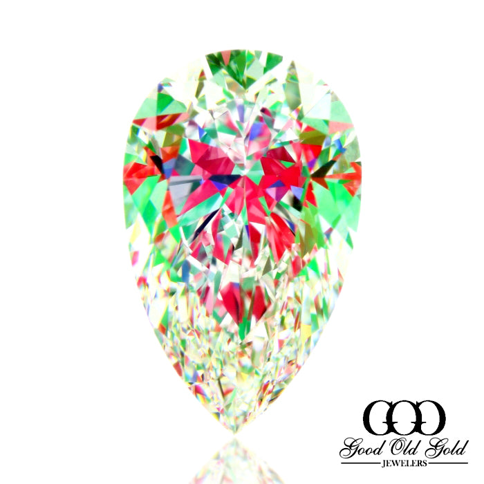 1.55ct D VVS1 Pear Lab Grown Diamond