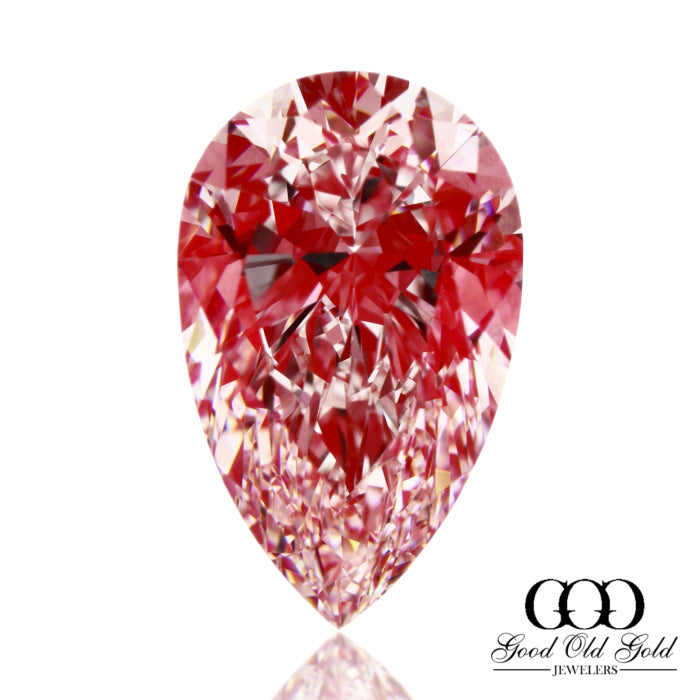 1.55ct D VVS1 Pear Lab Grown Diamond