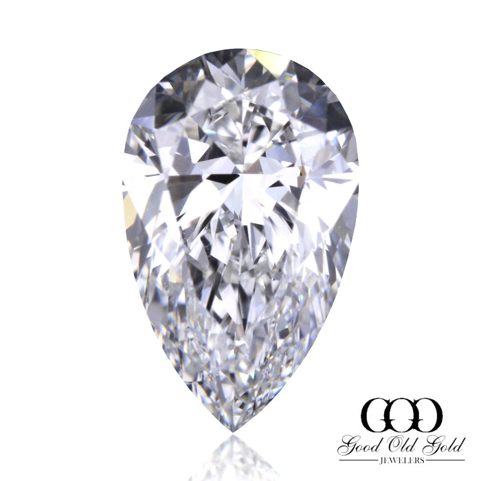 1.55ct D VVS1 Pear Lab Grown Diamond