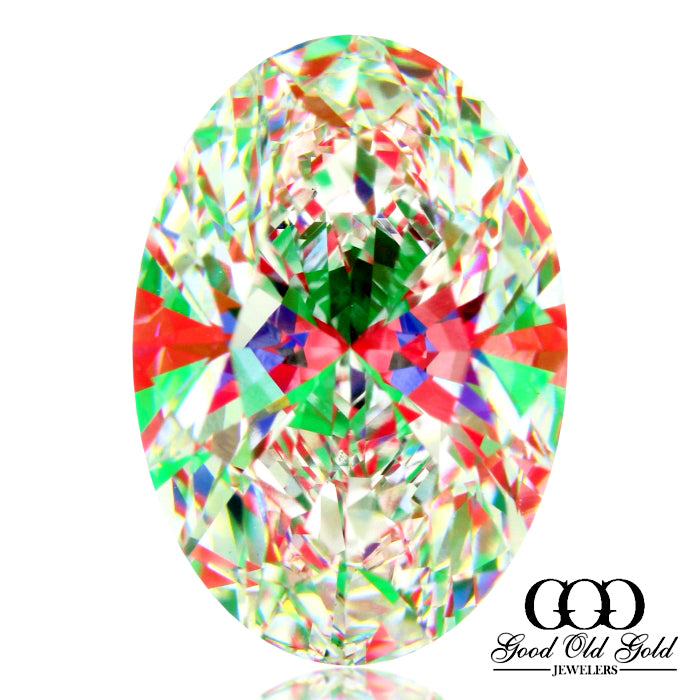 3.06ct D VS1 Oval Lab Grown Diamond