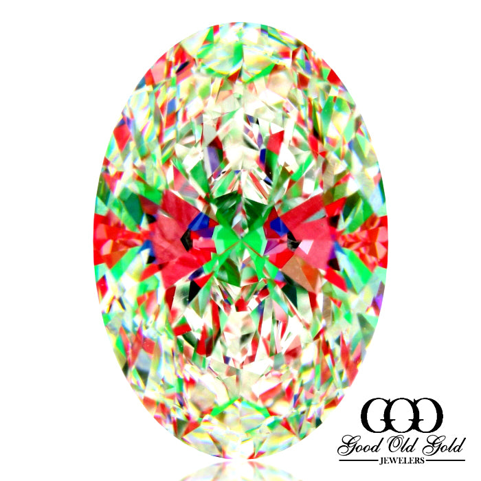 2.09ct D VVS2 Oval Lab Grown Diamond