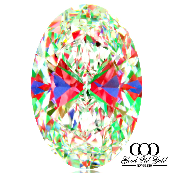 2.59ct D VVS2 Oval Lab Grown Diamond