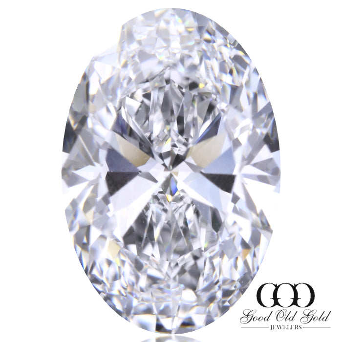 2.59ct D VVS2 Oval Lab Grown Diamond