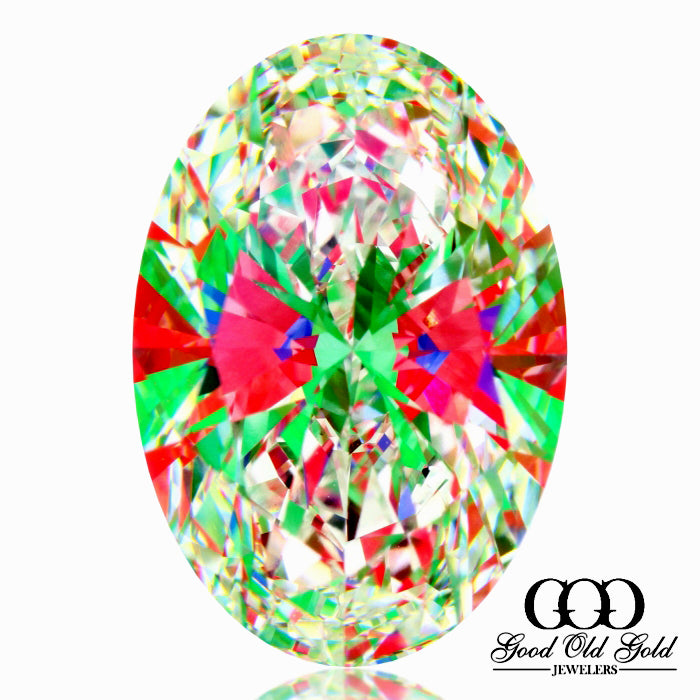 3.63ct D VS1 Oval Lab Grown Diamond