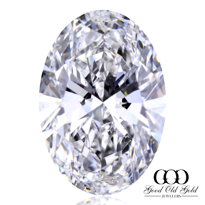 3.63ct D VS1 Oval Lab Grown Diamond