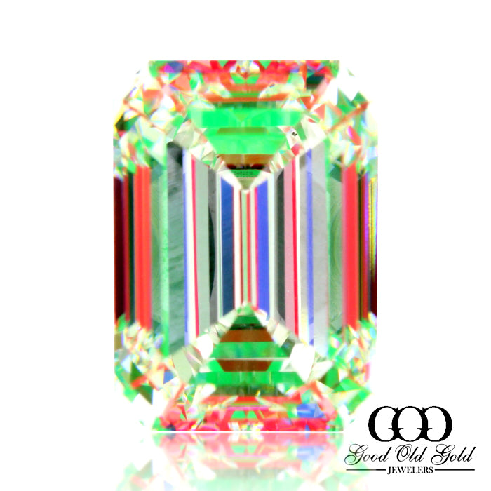 4.08ct E VVS2 Emerald Lab Grown Diamond