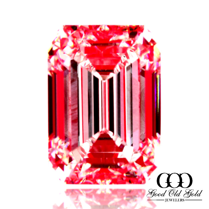 4.08ct E VVS2 Emerald Lab Grown Diamond