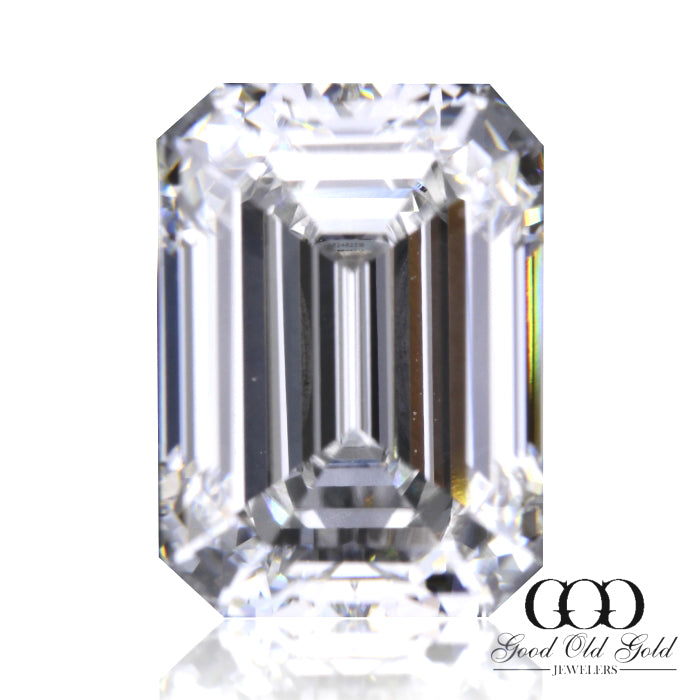 4.08ct E VVS2 Emerald Lab Grown Diamond