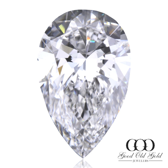 2.10ct D VVS2 Pear Lab Grown Diamond