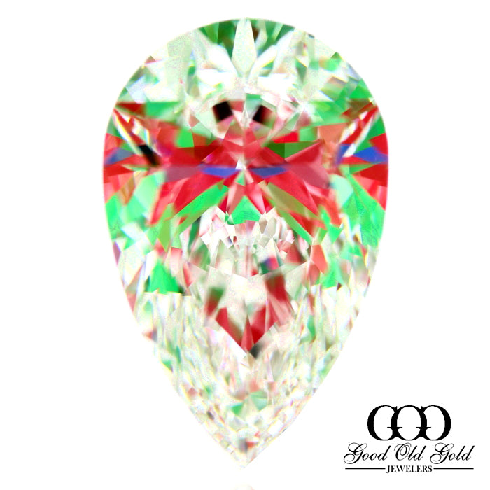 2.09ct D VVS2 Pear Lab Grown Diamond