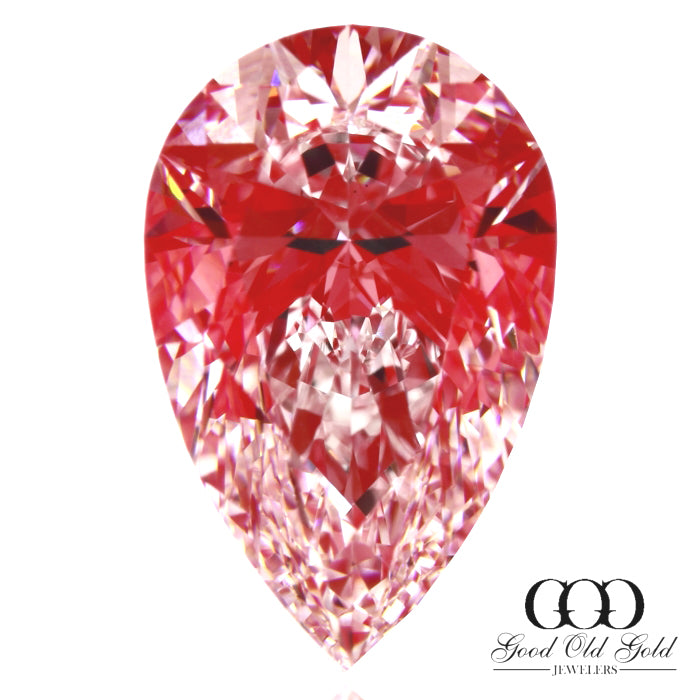 2.09ct D VVS2 Pear Lab Grown Diamond