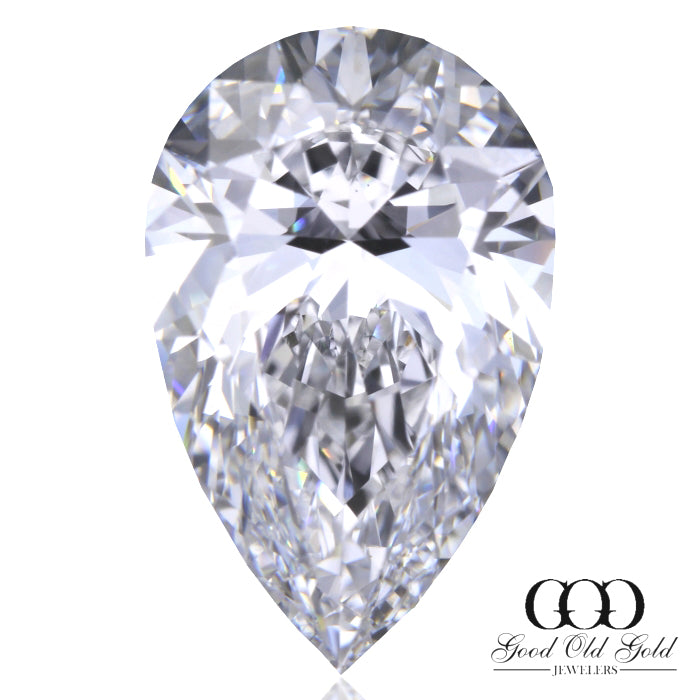 2.09ct D VVS2 Pear Lab Grown Diamond