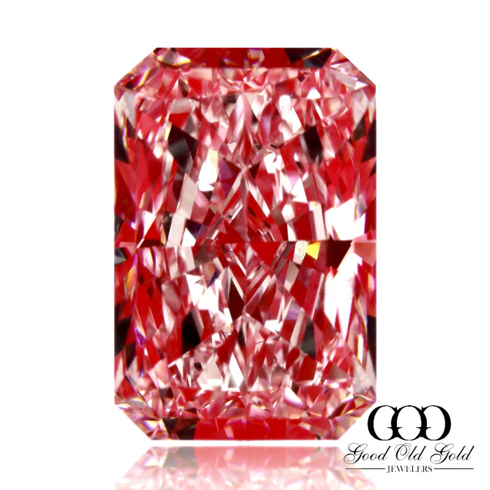 3.13ct D VVS1 Radiant Lab Grown Diamond