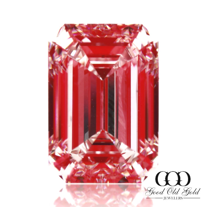 2.50ct D VVS2 Emerald Lab Grown Diamond