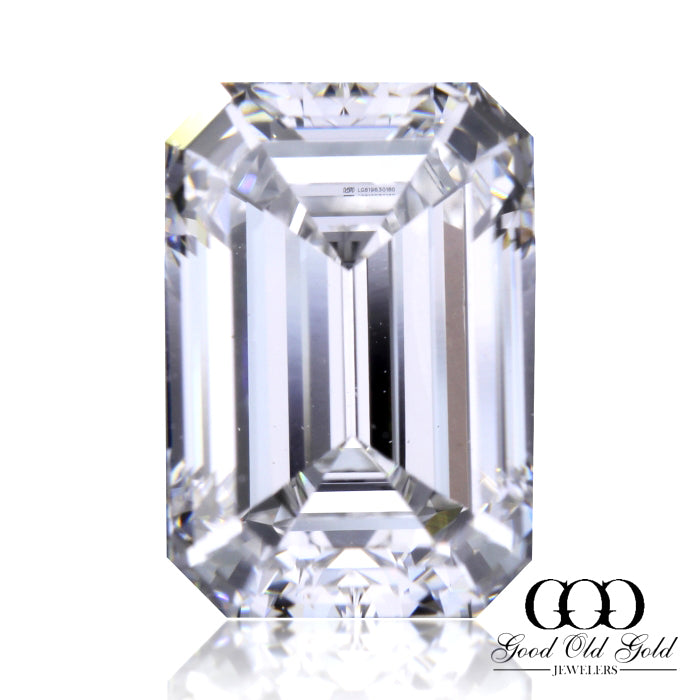 2.50ct D VVS2 Emerald Lab Grown Diamond