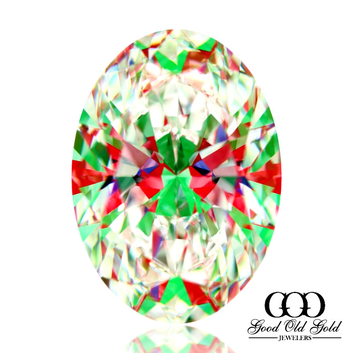 2.63ct D VVS2 Oval Lab Grown Diamond