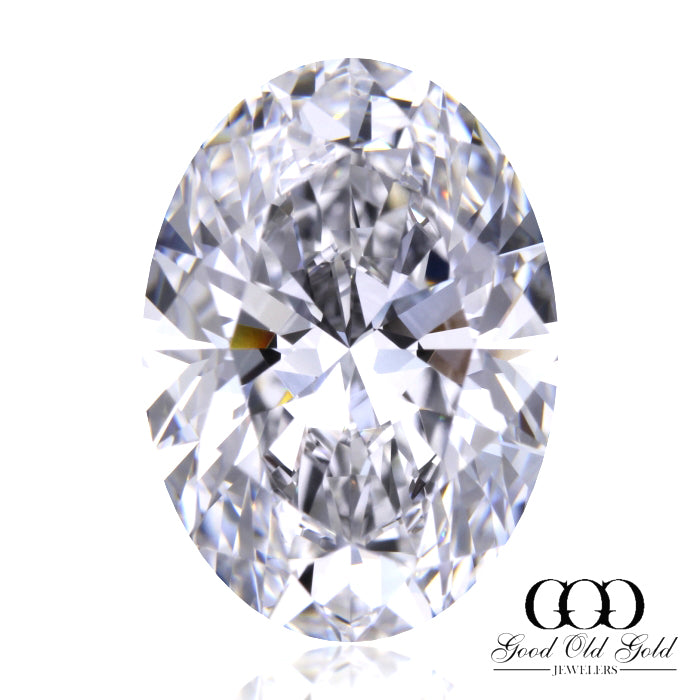 2.63ct D VVS2 Oval Lab Grown Diamond