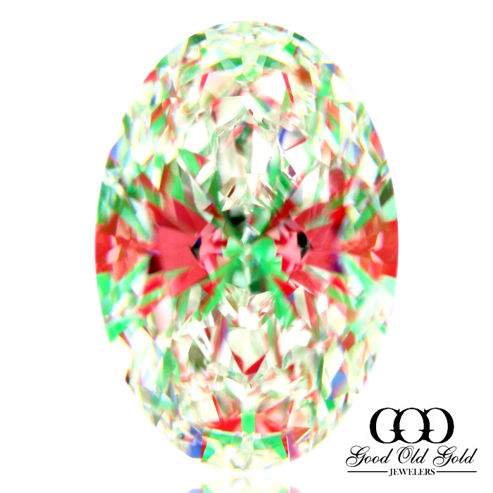 2.09ct D VVS2 Oval Lab Grown Diamond