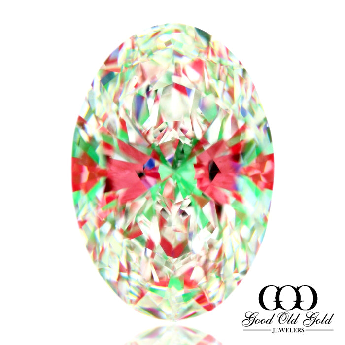 3.04ct D VS1 Oval Lab Grown Diamond