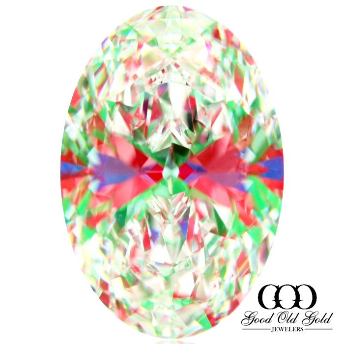 2.04ct D VVS2 Oval Lab Grown Diamond