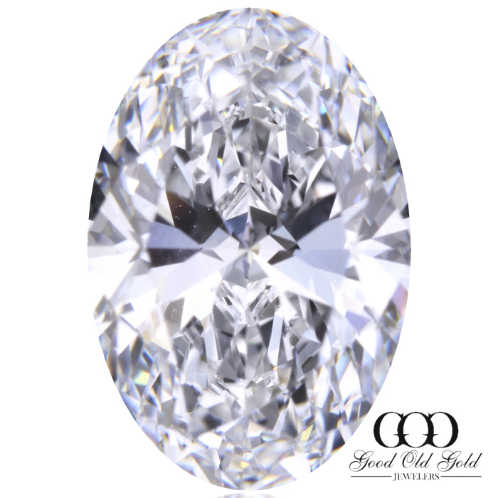 2.04ct D VVS2 Oval Lab Grown Diamond