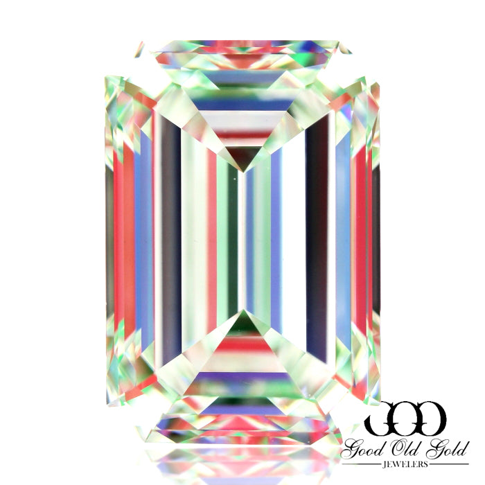 3.54ct D VVS2 Emerald Lab Grown Diamond