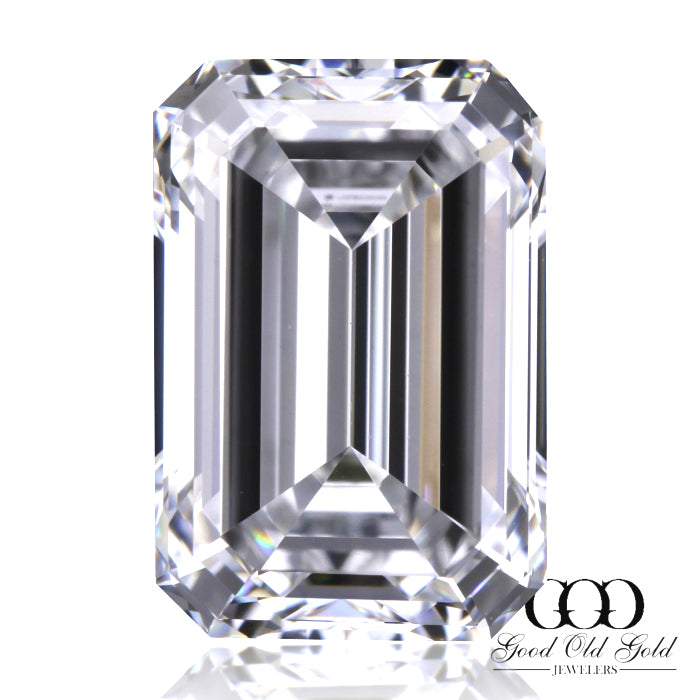 3.54ct D VVS2 Emerald Lab Grown Diamond