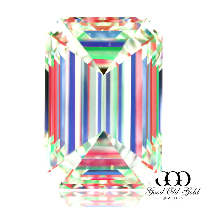 4.06ct E VVS2 Emerald Lab Grown Diamond